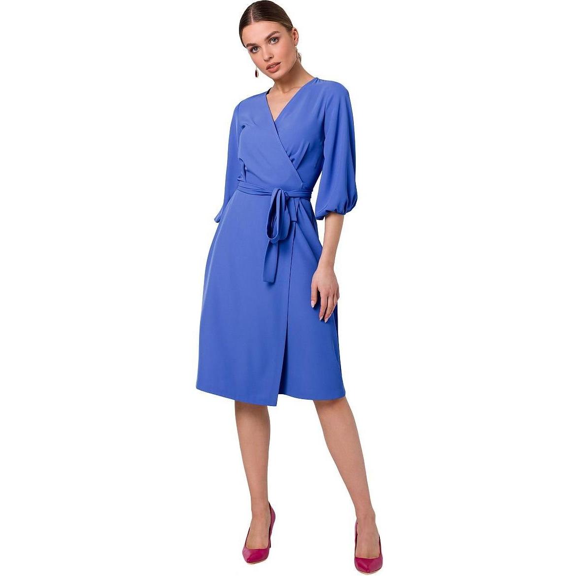 Stylove, Damen, Kleider, Alltagskleid, Blau, (L)
