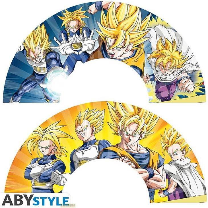 ABYstyle Dragon Ball fan - Ventaglio Super Saiyans, Altri accessori gaming, Multicolore