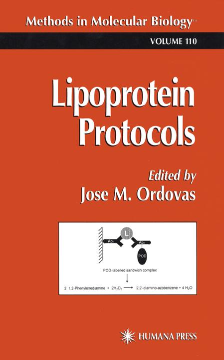 Lipoprotein Protocols (Jose M. Ordovas, 2010)