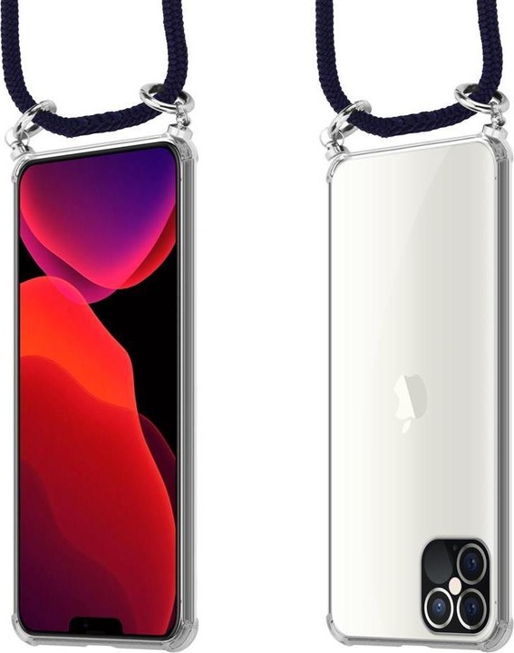 Produktbild Cadorabo TPU Handy Kette SILBER Cover