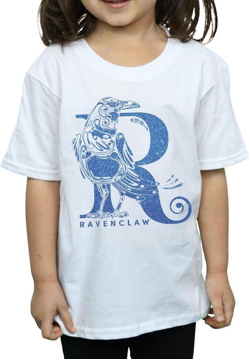 Produktbild Ravenclaw Glitter TShirt Mädchen (152, 158)