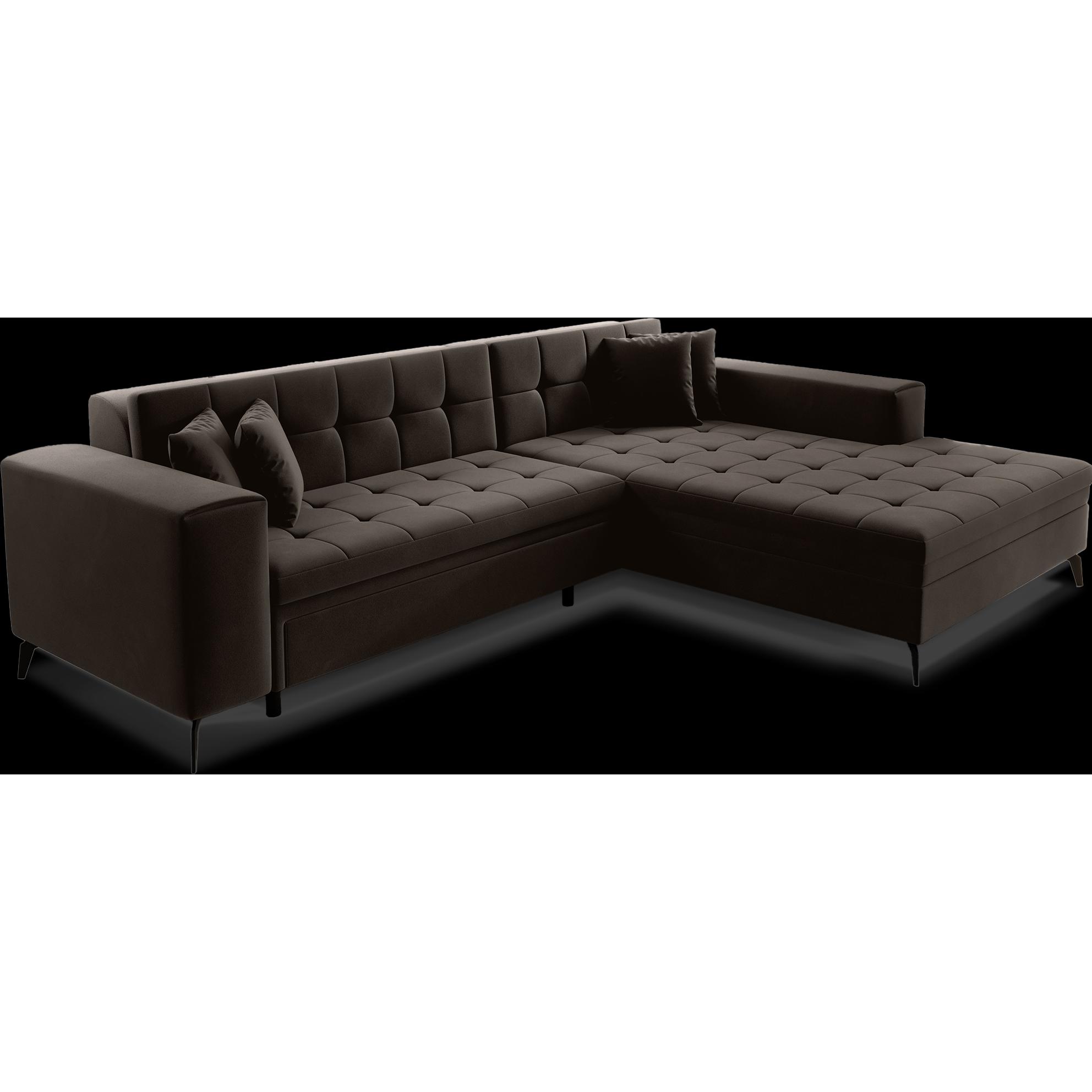 ELTAP, Sofa, Solange (Ecksofa, 4-Sitzer, Bettsofa)