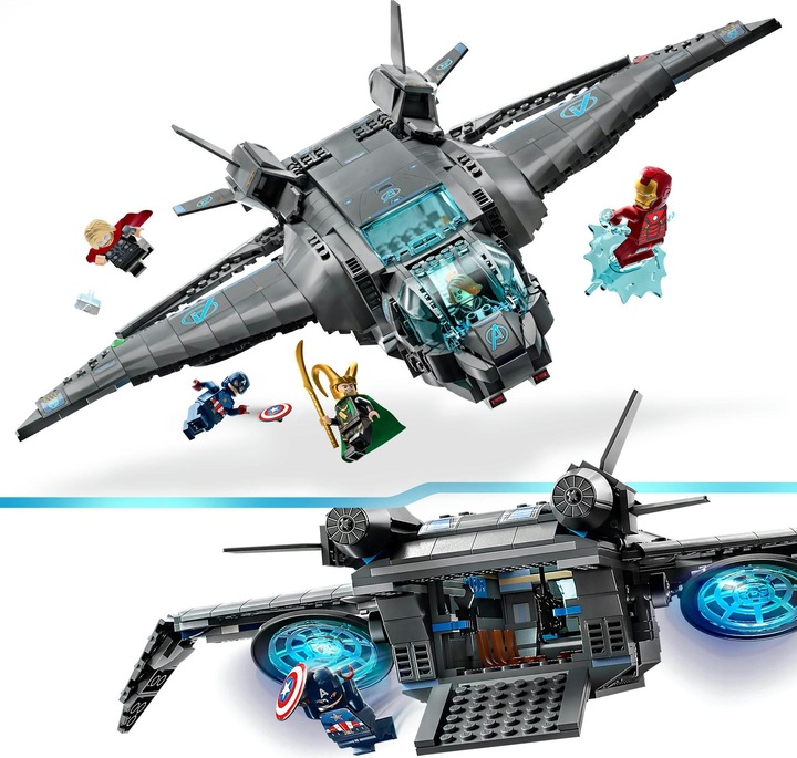 Image du produit LEGO Le quinjet des Avengers (76248, LEGO Marvel)