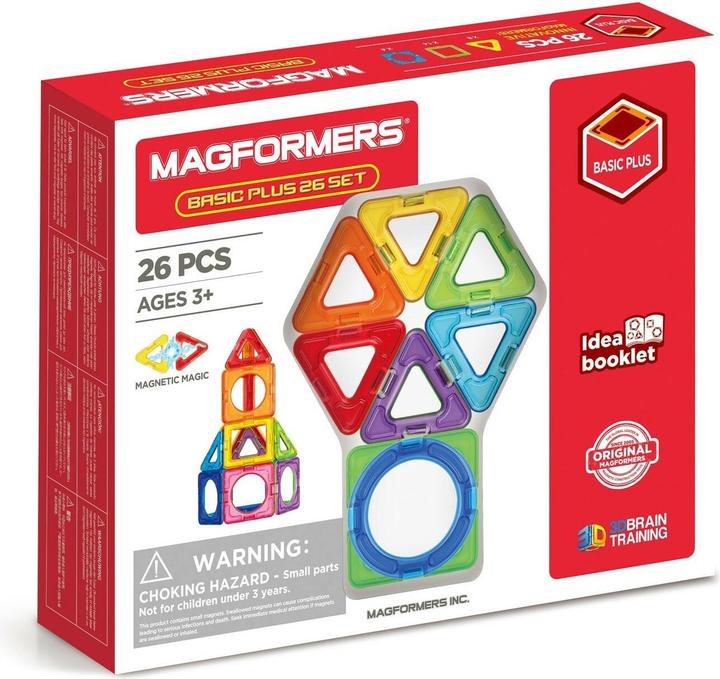 Actual product image Magformers Basic set Plus