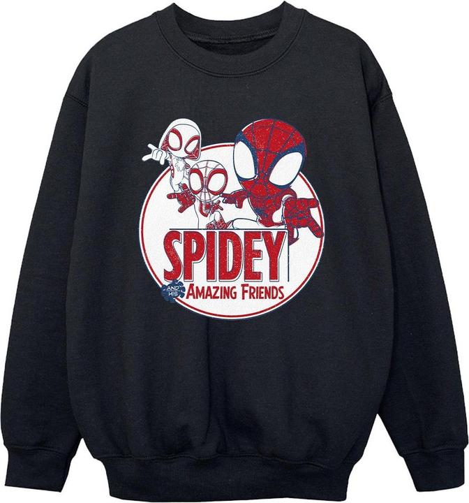 Actual product image Boys Spidey And His Amazing Friends Circle Sweatshirt (128)