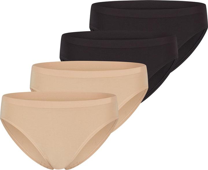 Schwarz / Beige