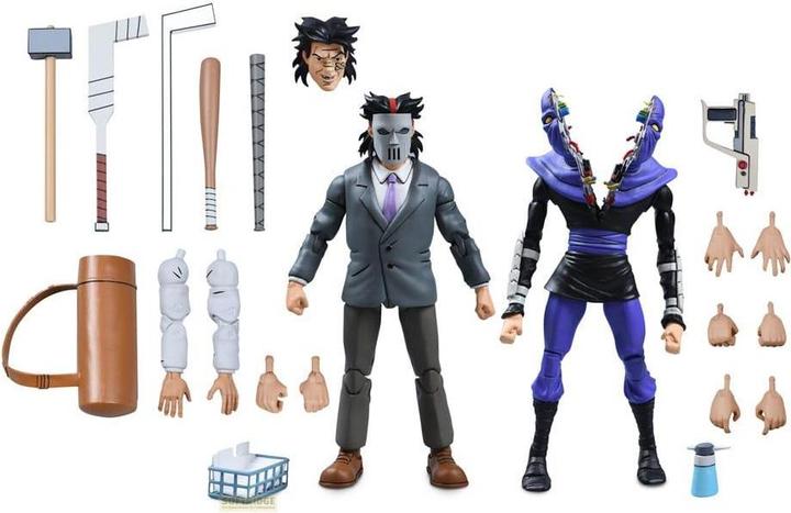 Neca Teenage Mutant Ninja Turtles (Cartoon) Actionfiguren 2er-Pack Business Suit Casey Jones & Split Foot
