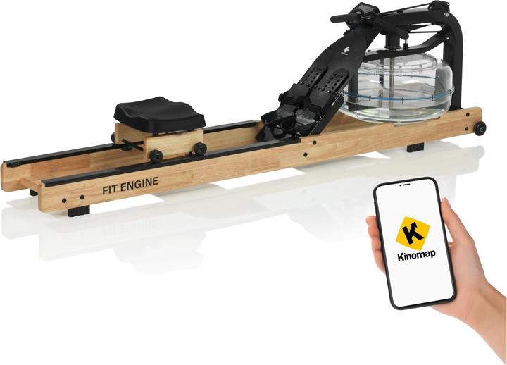 Produktbild Fit Engine Rudergerät Hellbraun