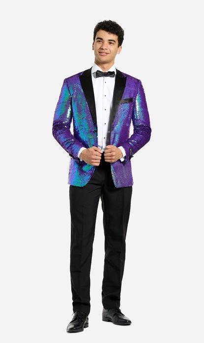 Actual product image OppoSuits Dinner jacket - Sapphire Sequins (58)