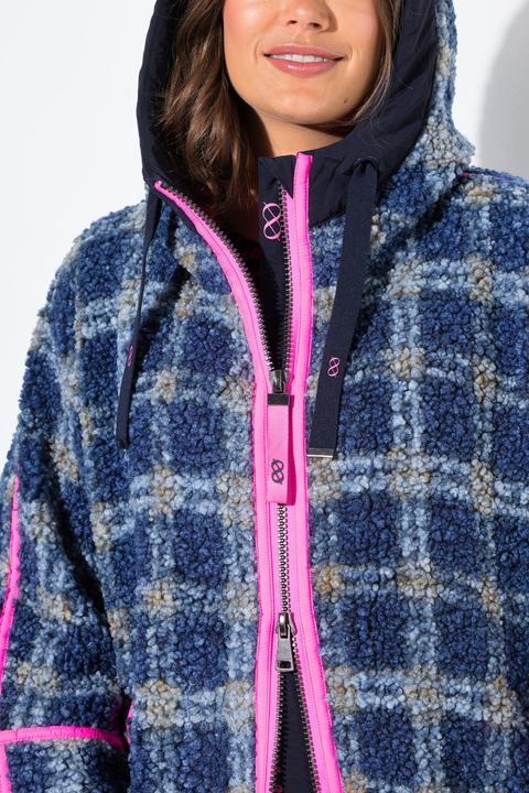 Image du produit Laurasøn Veste en peluche oversize, avec capuche et fermeture zippée à double sens (58)