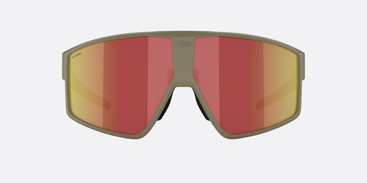 Actual product image Bliz P002 (Matt Camo Green w Black logo, Grey with Red Revo Cat. 3)
