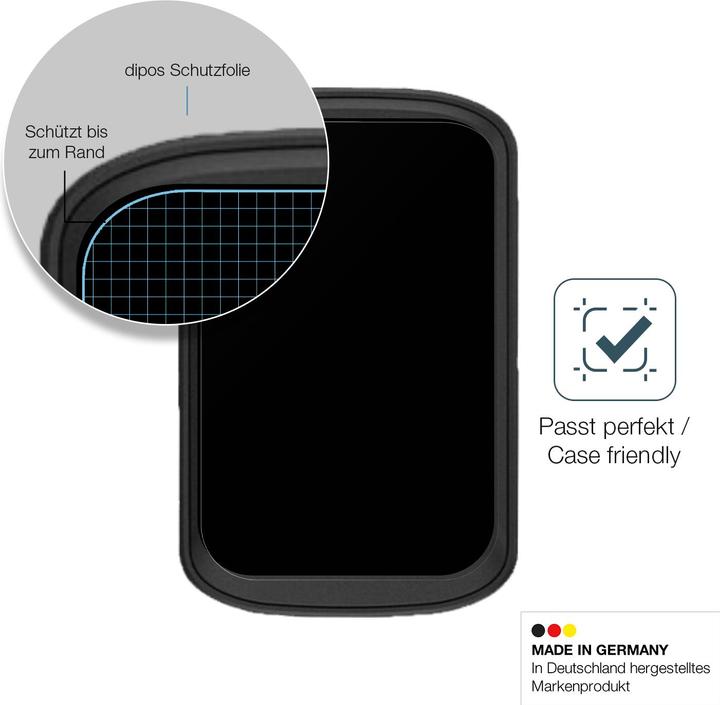 Actual product image Dipos Anti-Shock Screen Protector Matte