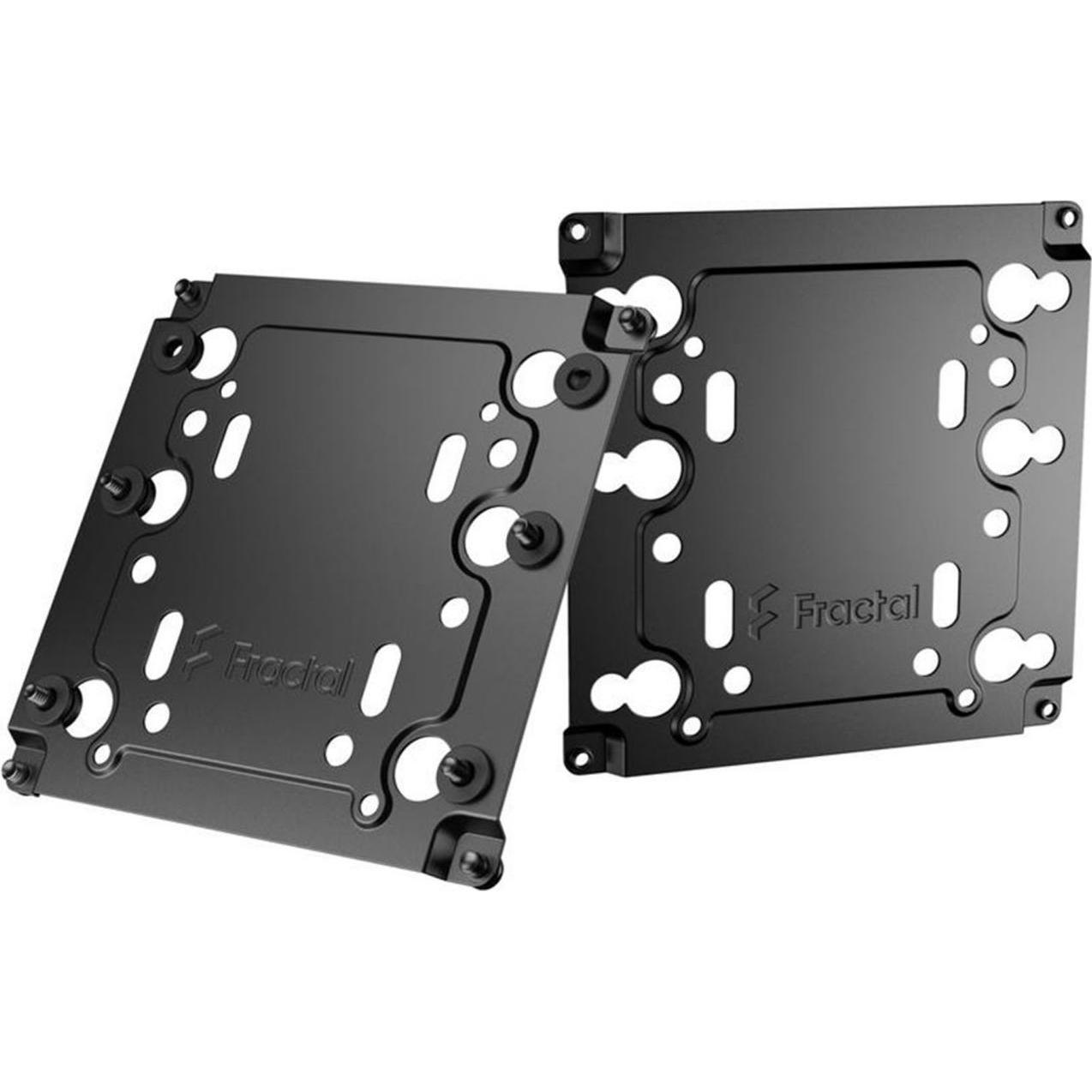 Fractal FD-A-BRKT-003 Computer-Gehäuseteil Universal HDD-Halterung, TV Halterung Zubehör, Schwarz