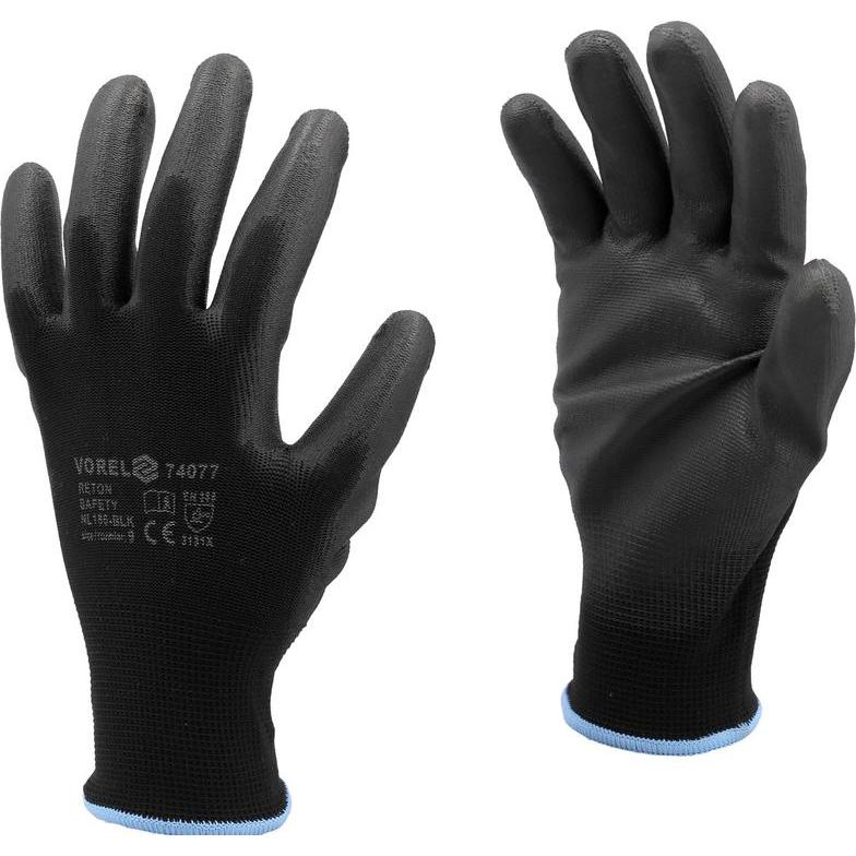 Compass, Schutzhandschuhe, Arbeitshandschuhe PU/PE Grösse 9 Set Ã 12 Paar (9)