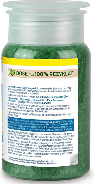 Produktbild Tetesept Erkältungszeit (Badesalz)