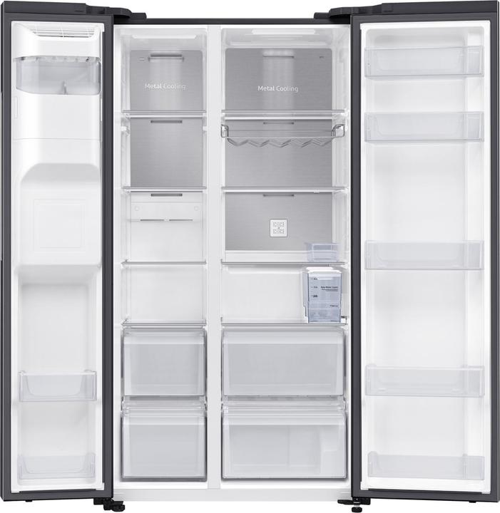 Actual product image Samsung Air Space RS64DG53M3B1EF Frigorifero Side (635 l)