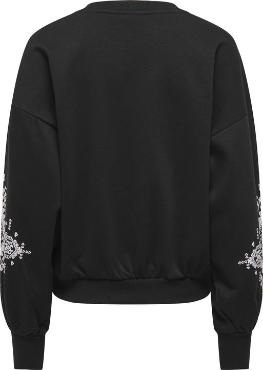 Actual product image Only Onlbrooke L/S O-Neck Flower Swt Noos (L)
