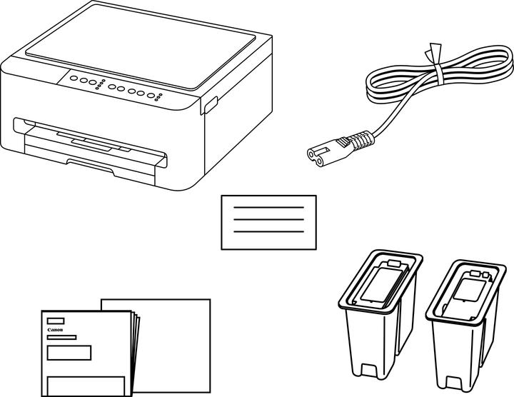 Actual product image Canon PIXMA TS4151i White/Grey (Colour)