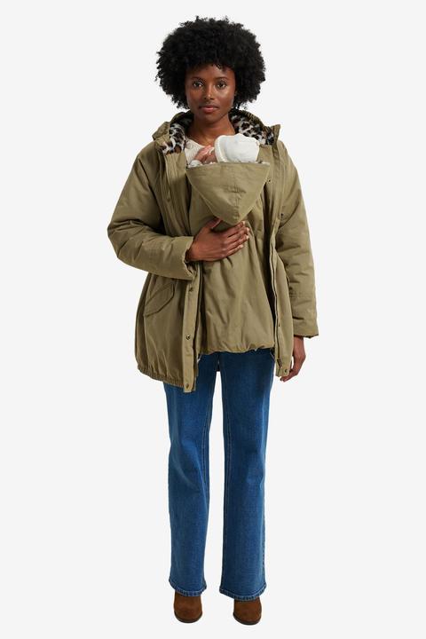 Produktbild Vertbaudet Winter-Tragejacke für Schwangerschaft & Elternzeit mit Recycling-Polyester (36)