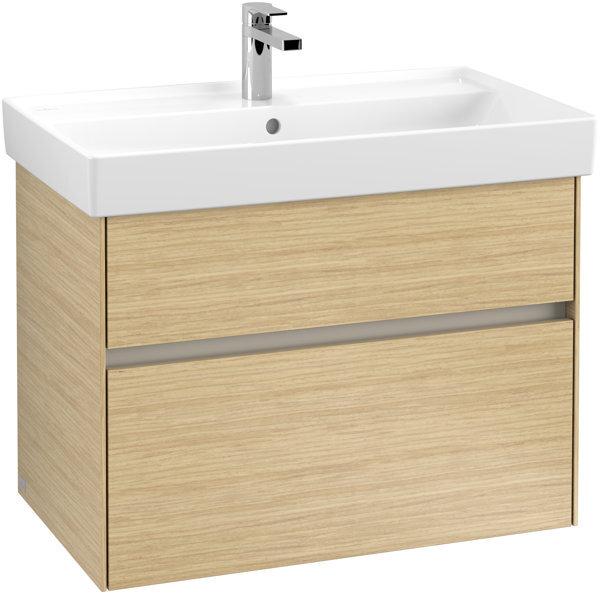 Actual product image Villeroy & Boch Collaro vanity unit 754x546x444 mm, 2 drawers,, C01000 (54.60 x 44.40 x 75.40 cm)