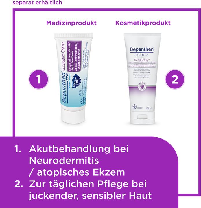 Image du produit Bepanthen PRO Sensiderm (Crème pour le corps, 20 ml)