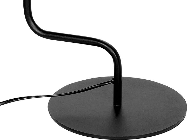 Produktbild Beliani Stehlampe Metall schwarz 154 cm Kegelform RIMAVA (E14)