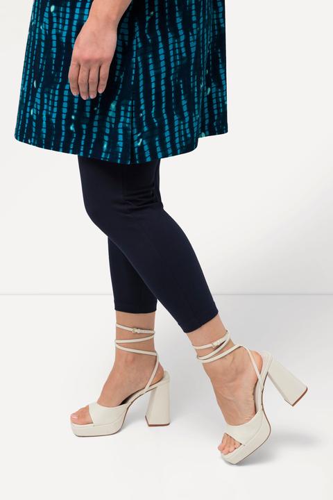 Immagine prodotto Ulla Popken Maglia lunga con scollo a girocollo, maniche a 3/4 e fantasia batik (50, 52)