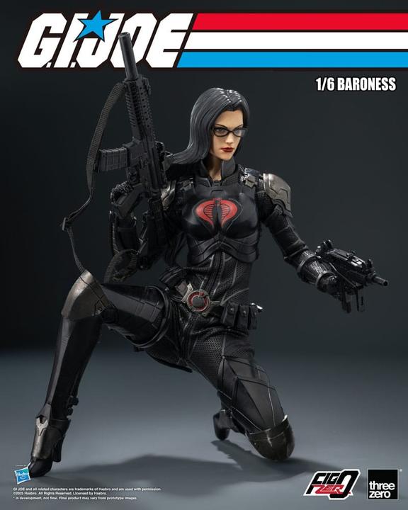 Produktbild ThreeZero G.I. Joe FigZero Actionfigur 1/6 Baroness 30 cm