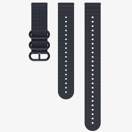 Suunto 22 Exp1 Textile Strap Midnight Blue M+L (22 mm, Metall, Textil)