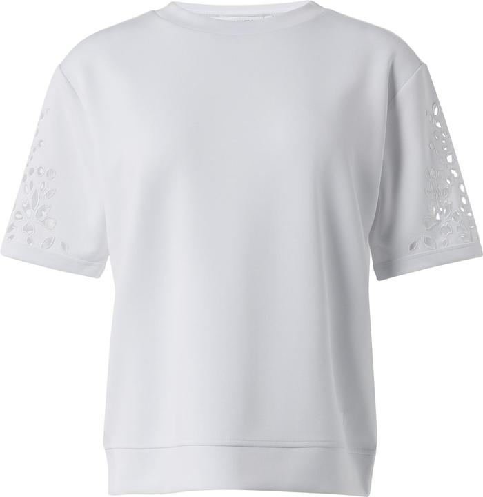 Produktbild Comma Sweatshirt Scuba-Sweatshirt mit kurzen Ärmeln (36)