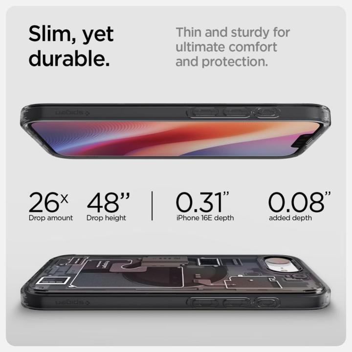 Actual product image Spigen Ultra Hybrid Case (Apple iPhone 16e)