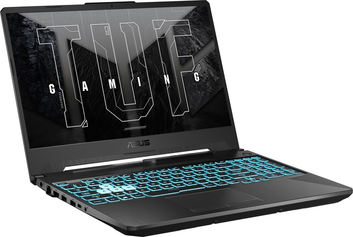 Actual product image ASUS TUF Gaming F15 (15.60", Intel Core i5-11400H, 8 GB, 512 GB, DE)