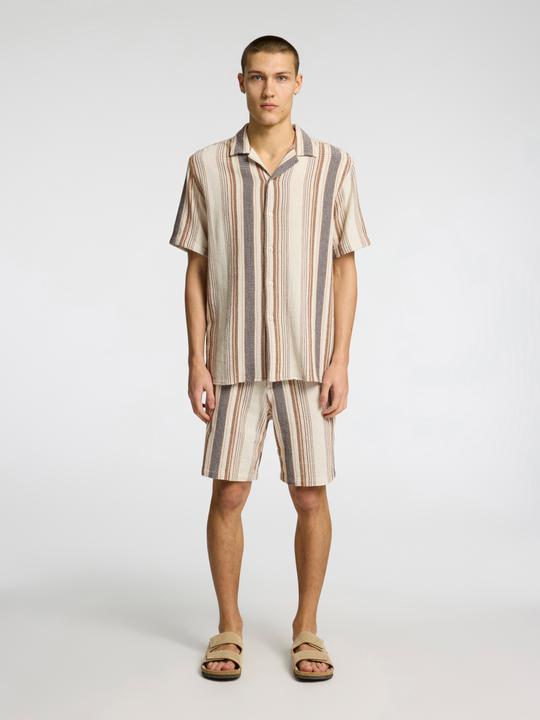 Image du produit Selected Chemise à manches courtes rayée (XXL)