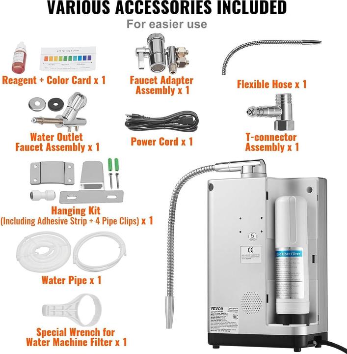 Actual product image Vevor Water Ionizer (1x)