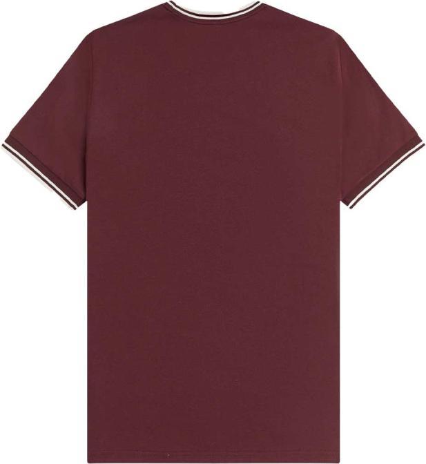 Actual product image Fred Perry Double stripe T-shirt (S)