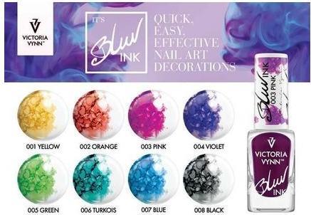 Immagine prodotto Visconti Di Modrone Victoria Vynn Metallic Blur Ink Acquerello Marmo Fumo Sbavatura Nail Art 10ml