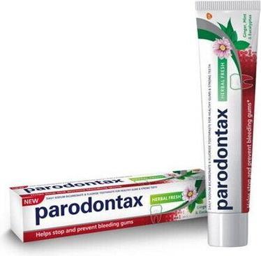 Parodontax Herbal Fresh Toothpaste toothpaste anti-bleeding gum ginger & Mint & Eucalyptus 75ml (75 ml)