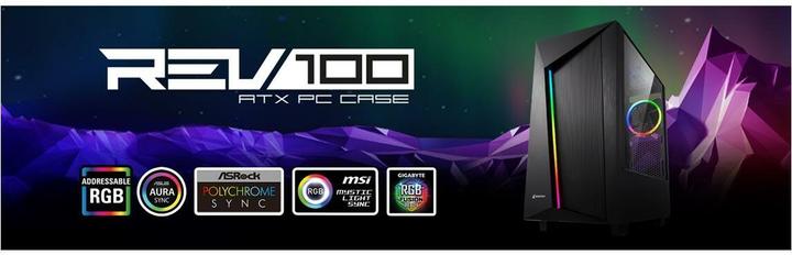 Actual product image Sharkoon REV100 (mATX, Mini-ITX, ATX)