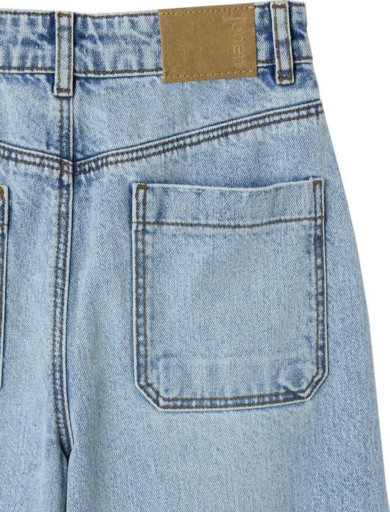 Actual product image Jonen Mädchen Loose-Fit-Jeans mit Used-Effekt (158)