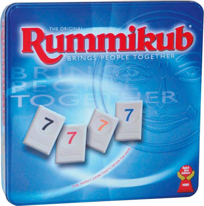 Image du produit Jumbo Rummikub original dans une boîte en métal (Allemand, 2 - 4 Joueur)