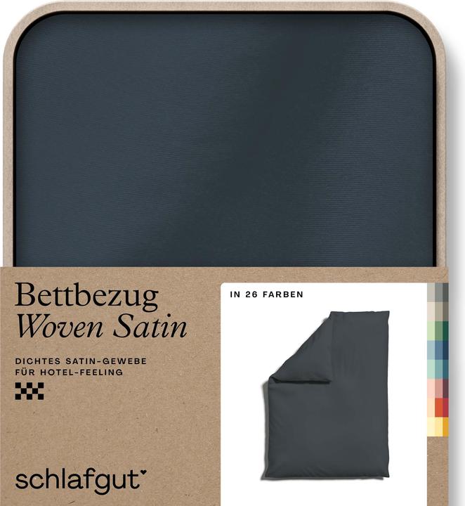 Actual product image schlafgut Woven Satin (Duvet cover, 155 x 220 cm)