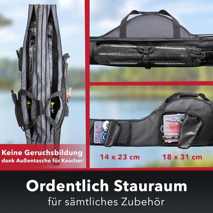 Produktbild Paradox Fishing Angelrutentasche mit 3 Fächern