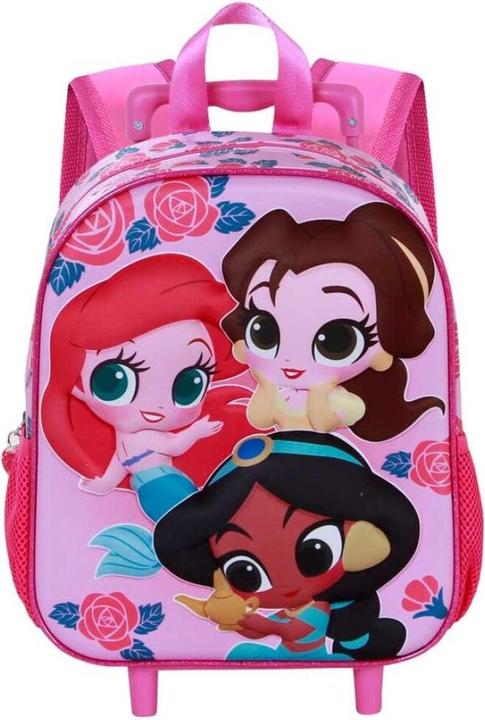 Karactermania Small 3D Backpack with Wheels Flowers