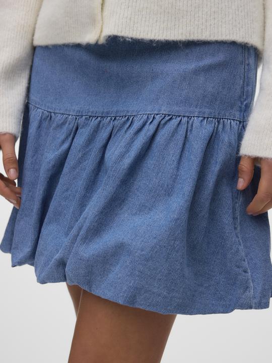 Image du produit Vero Moda VMADINE Hohe Taille Kurzer Rock Jeansrock (L)