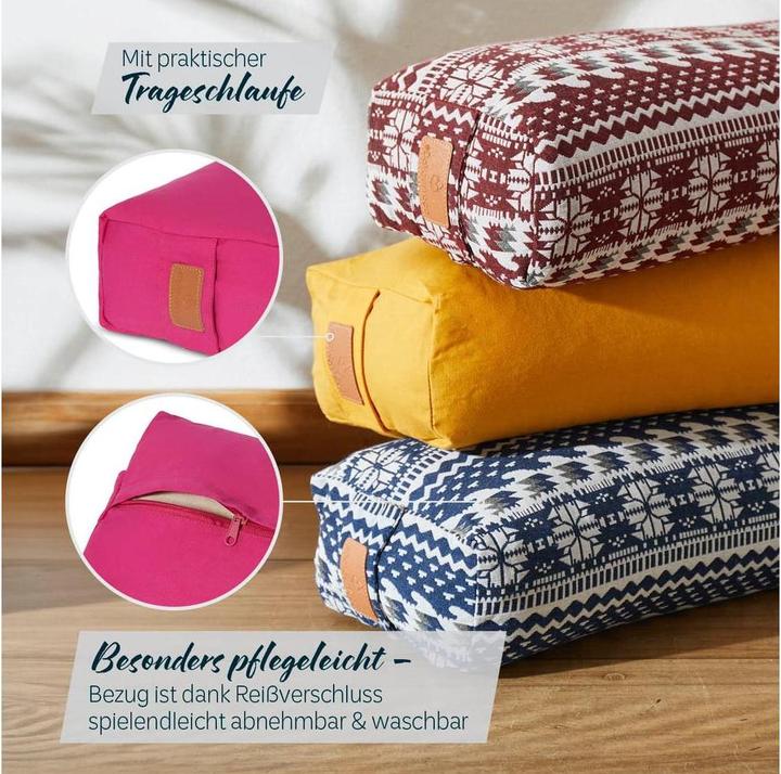 Produktbild DoYourSports Yogakissen Bolster Paravati (13 cm)