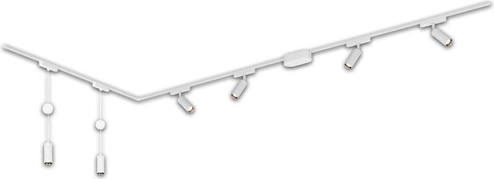 Actual product image Briloner Luxtrail 48V Schienensystem, Set, 3m, Weiss, 6xLED/5W