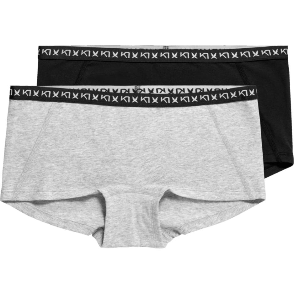 Kari Traa, Damen, Unterhosen, Tina Hipster 2Pk, Grau, (L, 2er Pack)