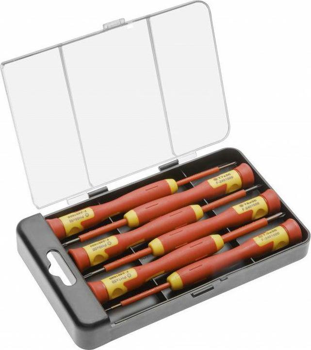 Produktbild Högert Präzisions-Schraubendreher-Set 1000V CrMo-Stahl 6-teilig (HT1S986)