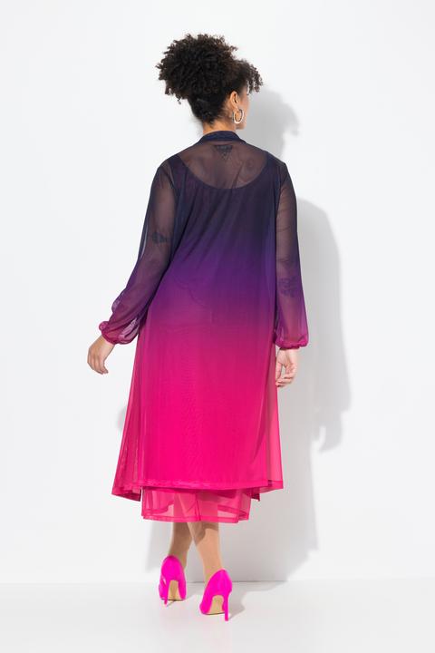 Produktbild Miamoda Jacke, gerade Passform, Mesh mit Farbverlauf (44)