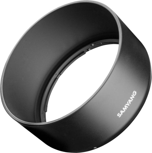 Actual product image Samyang Lens hood for AF 85/F1.4 Canon EF